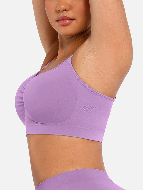 Well-in Vogue Wireless Supportive Shaping Bra with Adjustable Straps